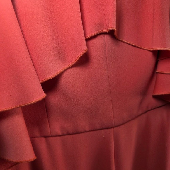 Trina Turk Vibrant Coral Jumpsuit - Picture 4 of 13